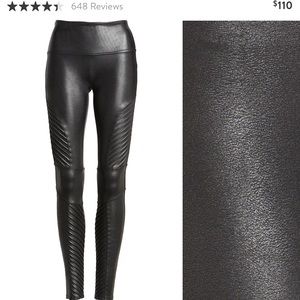 SPANX faux leather leggings